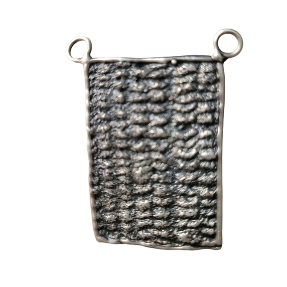 Calla lily rectangular pendant - Picture 3 of 6